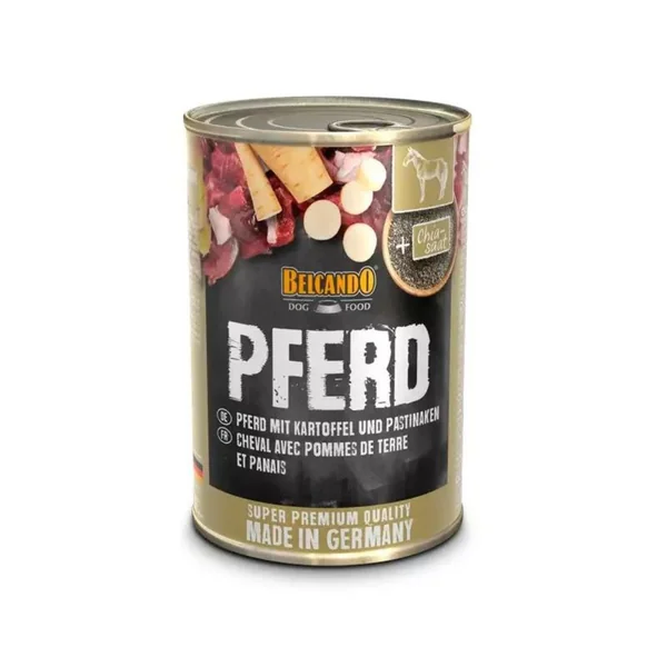 Lata de caballo con patatas y chirivía - Belcando