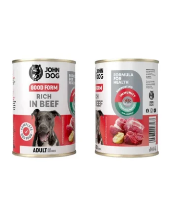 Lata de cerdo y ternera con patata John Dog