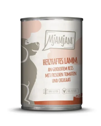 Lata de cordero con tomate 400gr - MjaMjam