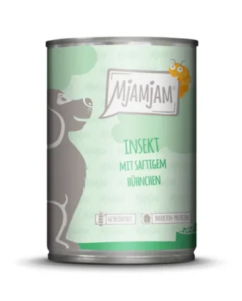 Lata de pollo con insecto 400gr - MjaMjam