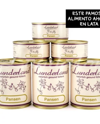 Lata de tripa verde Lunderland