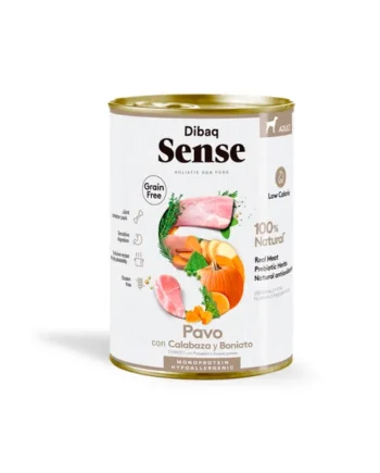 Lata Dibaq Sense Pavo con calabaza