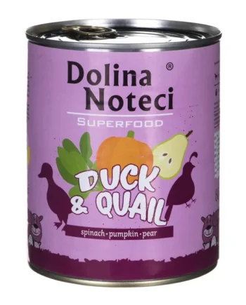Lata Dolina Noteci Pato y Codorniz