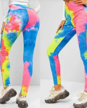 Leggings deportivos tie dye