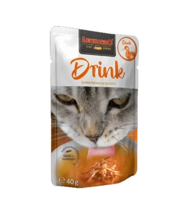 Leonardo Drink Pato para Gatos – Sopa Hidratante Natural