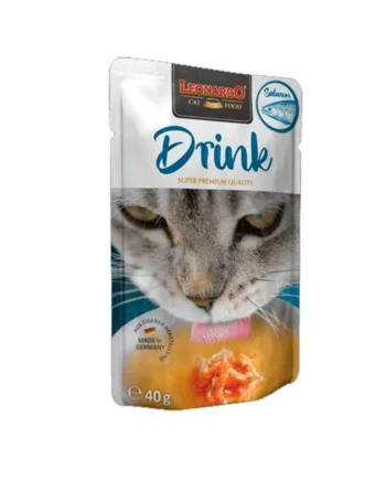 Leonardo Drink Salmón para Gatos – Sopa Hidratante Natural