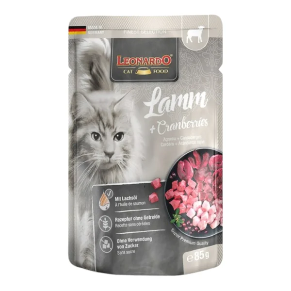 Leonardo Finest Selección Cordero y Arándanos 85g