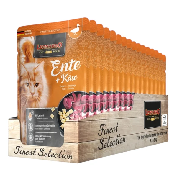 Leonardo Finest Selección Pato y Queso 85g