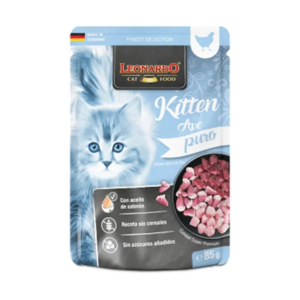 Leonardo Finest Selection Kitten Ave para Gatitos 85 g