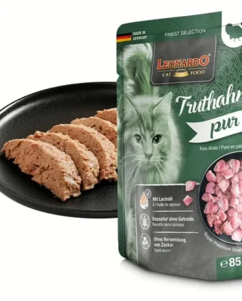 Leonardo Finest Selection Puro en Pavo para Gatos 85 g