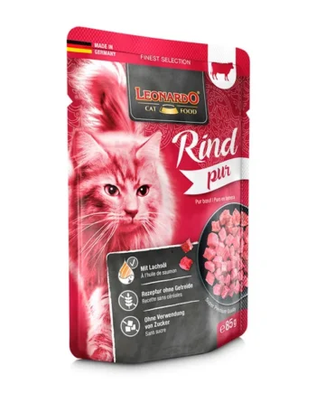 Leonardo Finest Selection Puro en Ternera para Gatos 85 g