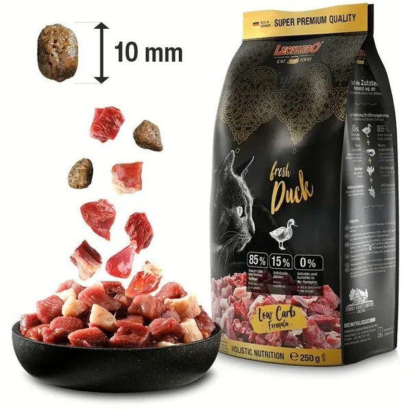 Leonardo Fresh Pato para Gatos – Pienso Sin Cereales