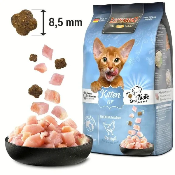 Leonardo Kitten Pienso Sin Cereales para Gatitos