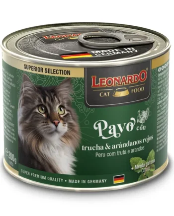 Leonardo - Pavo con trucha & cranberries 200g