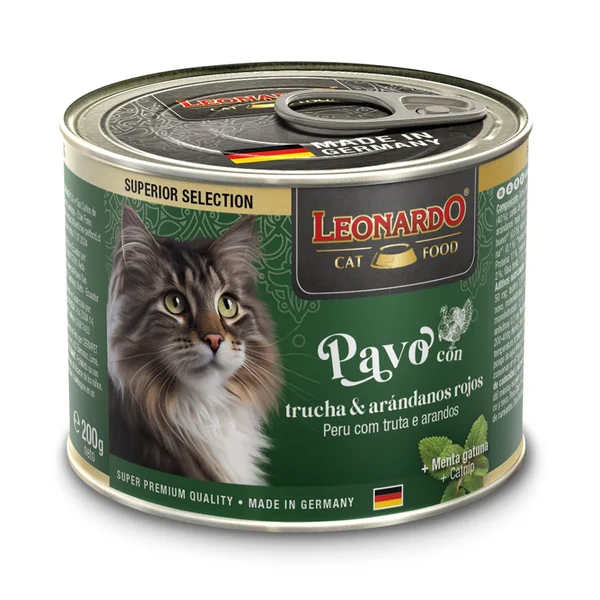 Leonardo - Pavo con trucha & cranberries 200g