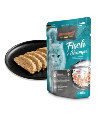 Leonardo - Pouch Pescado con gambas