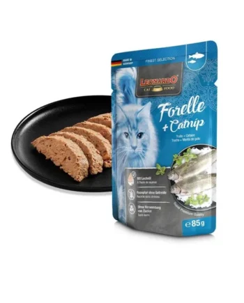 Leonardo - Pouch Trucha con catnip
