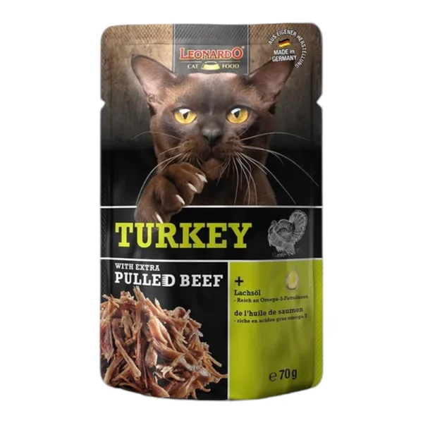 Leonardo Pulled Beef Pavo 70g