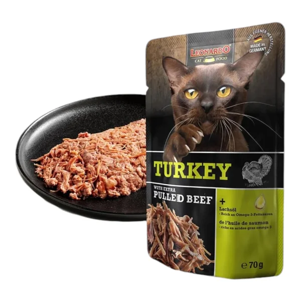 Leonardo Pulled Beef Pavo 70g