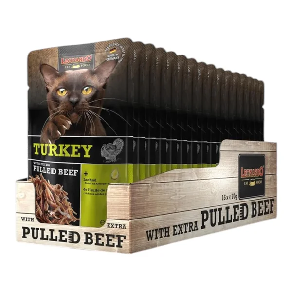 Leonardo Pulled Beef Pavo 70g