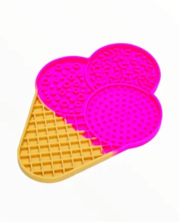LickiMat Ice Cream Alfombrilla de Lamer para Mascotas