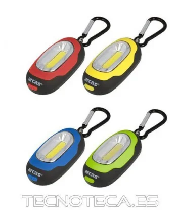 LIN097. Linterna Barra LED de bolsillo con mosqueton