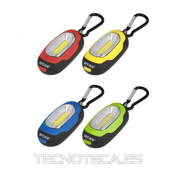 LIN097. Linterna Barra LED de bolsillo con mosqueton