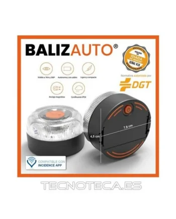 LIN106. BALIZA MAGNÉTICA DE EMERGENCIA V16