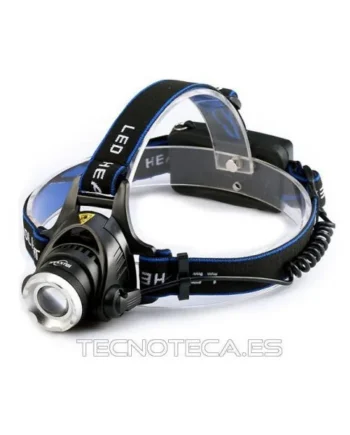 Linterna de LED para la cabeza 2X18650 ZOOM