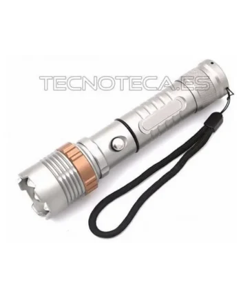 Linterna Led + batería 18650 + 2 cargadores 600 Lumenes