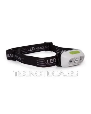 Linterna LED frontal con sensor recargable (EHL21)