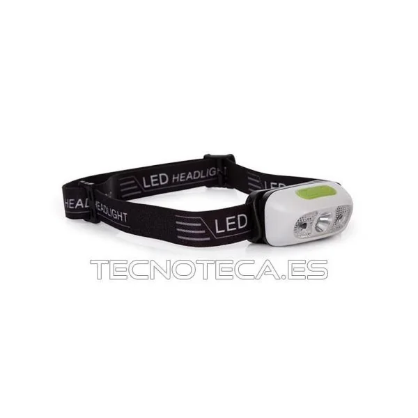 Linterna LED frontal con sensor recargable (EHL21)
