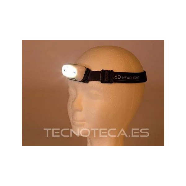 Linterna LED frontal con sensor recargable (EHL21)