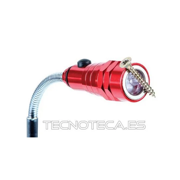 Linterna LED telescopica con imanes recogedores (EFL20-BL)
