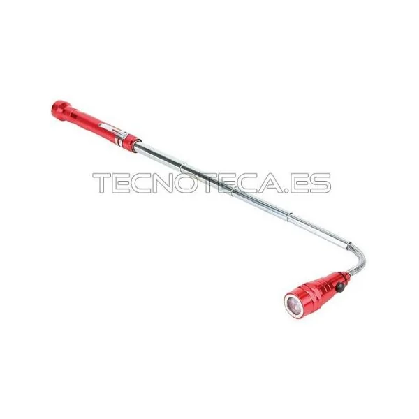 Linterna LED telescopica con imanes recogedores (EFL20-BL)