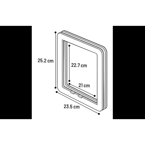 Listo para enviar: compra Flamingo Puerta Para Gatos Grandes 4 Way 235 X 252 Mm ahora y ahorra en Productos Para Gatos en Valencia España.