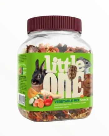 Little One Mix de Verdura para Pequeños Animales — Snack Vegetal Variado