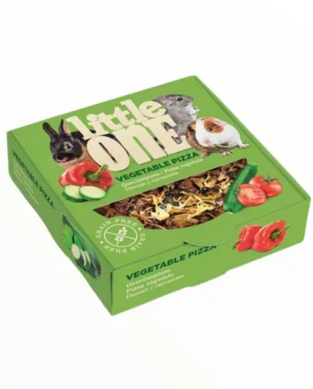 Little One Pizza Vegetal para Conejos y Roedores — Snack de Pasto Natural