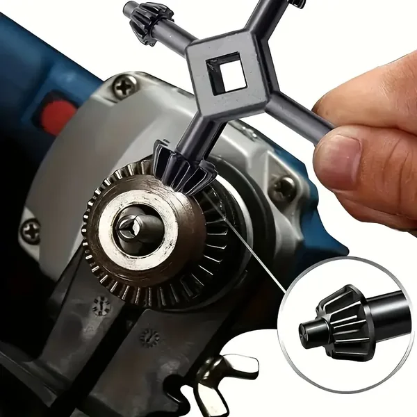 Llave de Portabrocas para taladro Negro