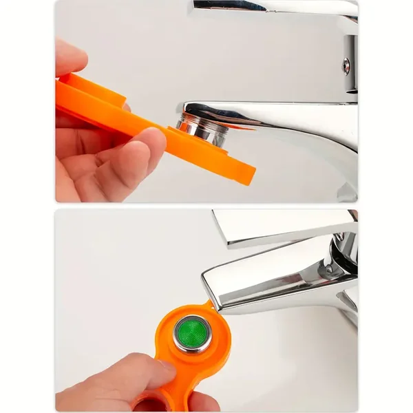 Llave de ventilación universal para grifo Naranja