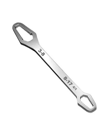 Llave Inglesa de doble extremo 3-8 , 8-17 Plateado