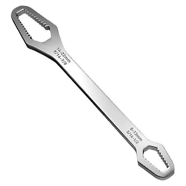 Llave Inglesa De Doble Extremo 8-13 14-22 Plateado