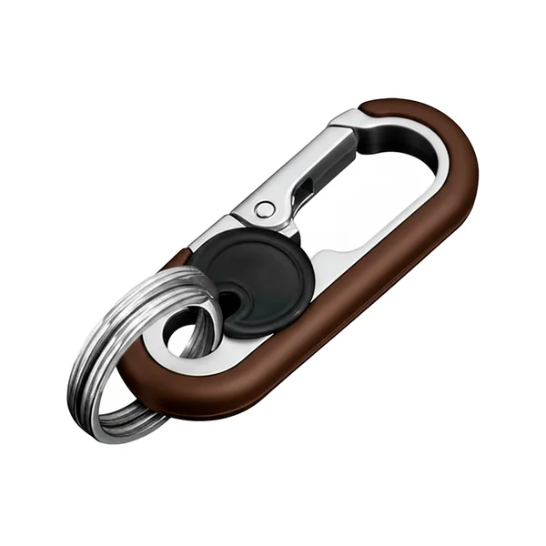 Llavero Mosquetón Antipérdida v2 Marron