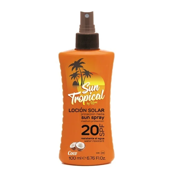 Loción solar de coco Sun Tropical