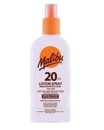Loción Solar Malibu