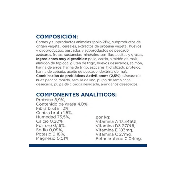 Los más vendidos de 2024 Hill's Prescription Diet Gastrointestinal Biome Con Pollo Sobres Para Gatos, ahora con un 50% de descuento en nuestra tienda en línea Gatospetshop.com en Murcia España!