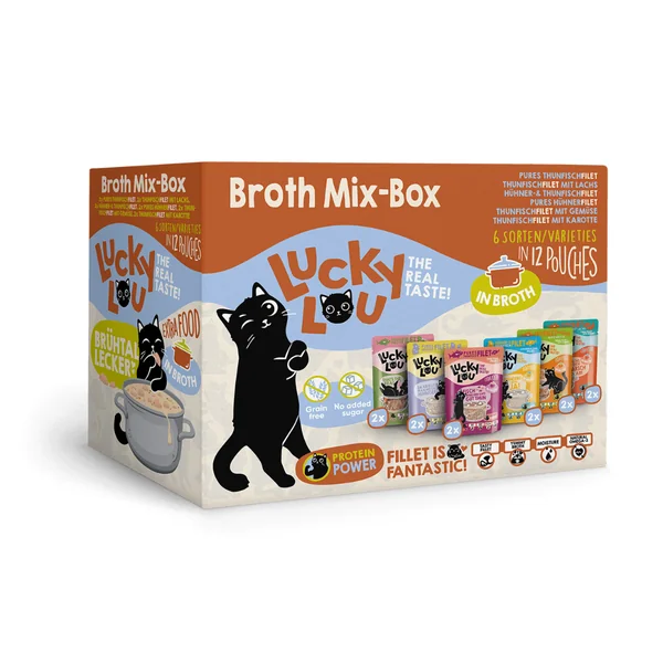 Lucky Lou - Extrafood Caja Mix de caldos