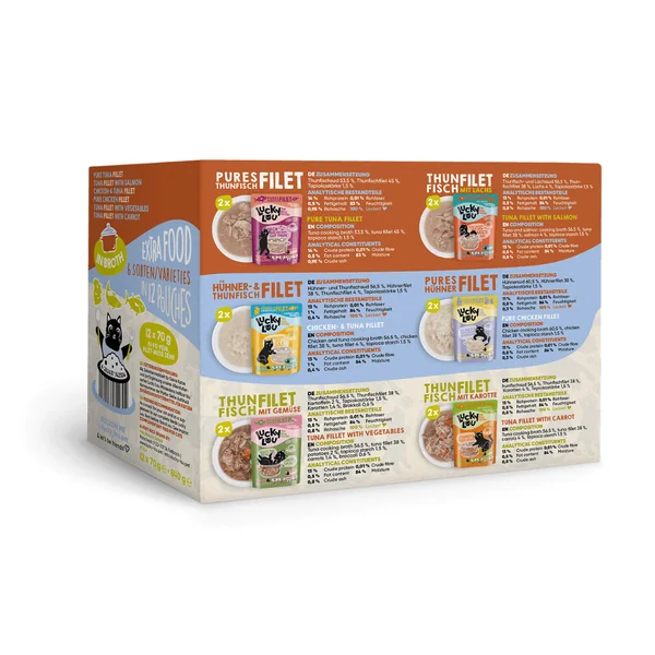 Lucky Lou - Extrafood Caja Mix de caldos