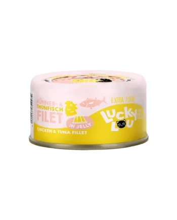 Lucky Lou Extrafood - Filete pollo y atún en gelatina 70gr