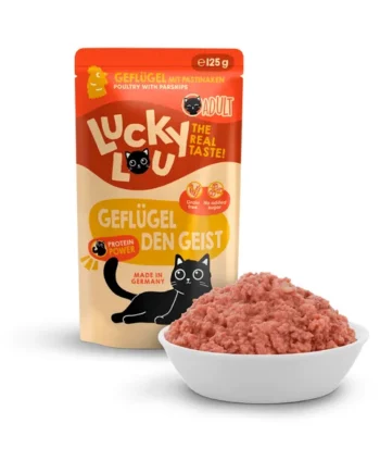 Lucky Lou - Pouch Adult Aves de corral 125gr